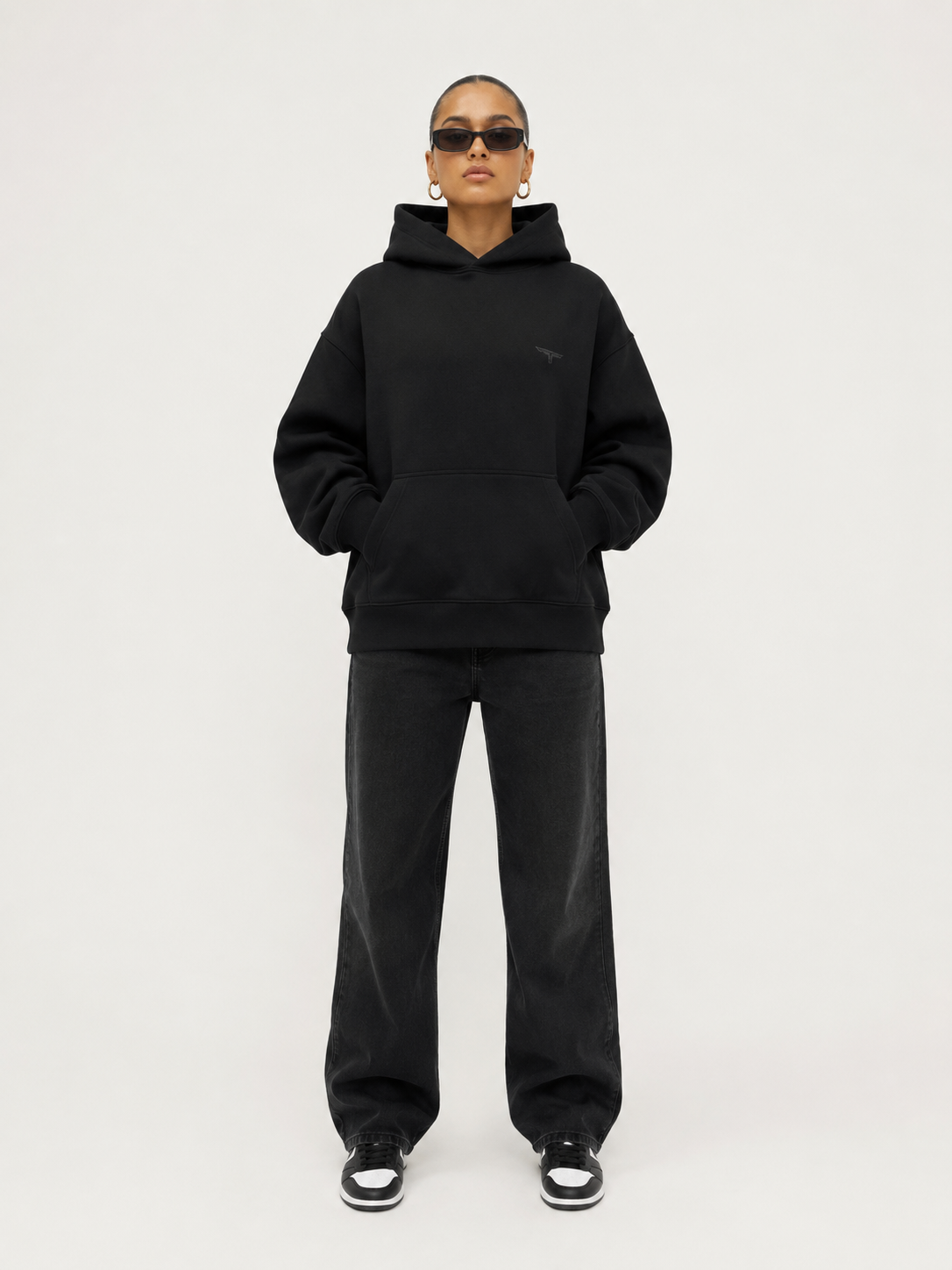 Turner Black Hoodie