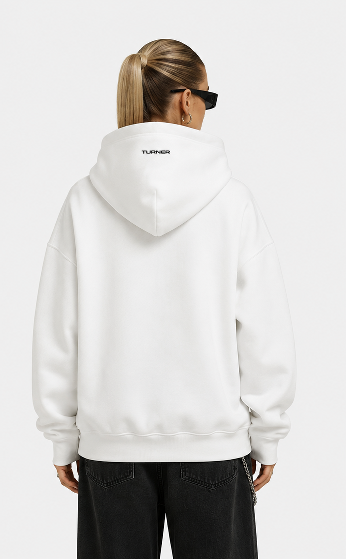 Turner White Hoodie