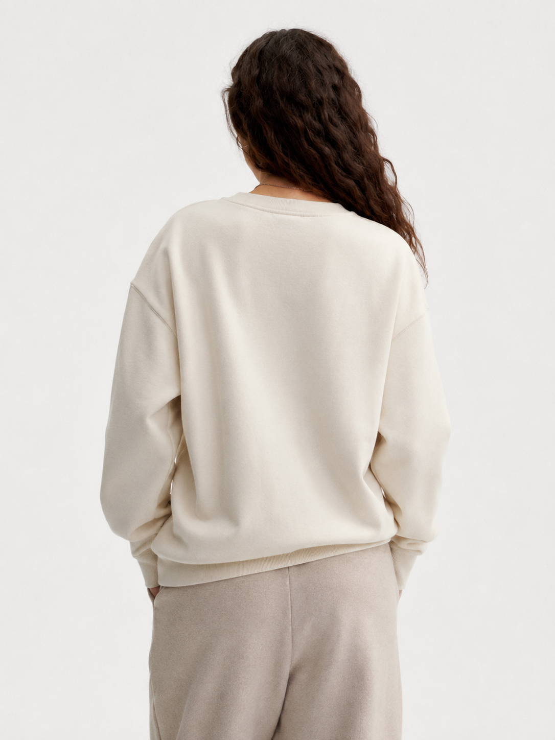 Turner White Sweatshirt