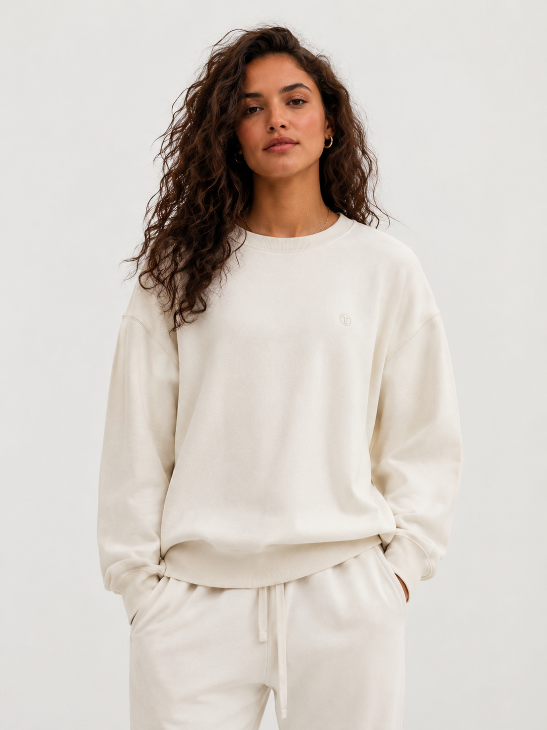 Turner White Sweatshirt